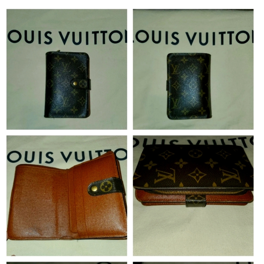 Louis Vuitton Monogram Wallet And Insert